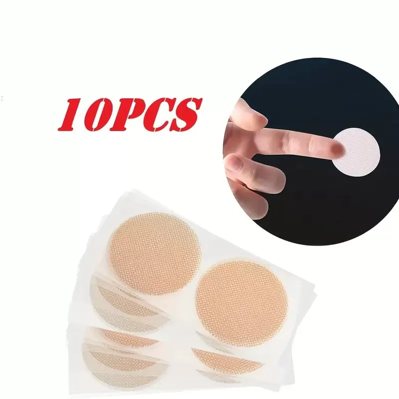 Adesivos Masculinos Para Capa De Mamilo (Pacote Com 10)-Invisíveis E À Prova De Suor (1 Par = 5 Usos