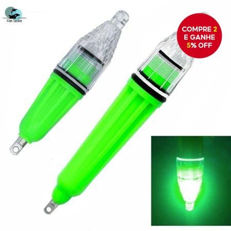 Isca de atração para peixes subaquáticos com LE