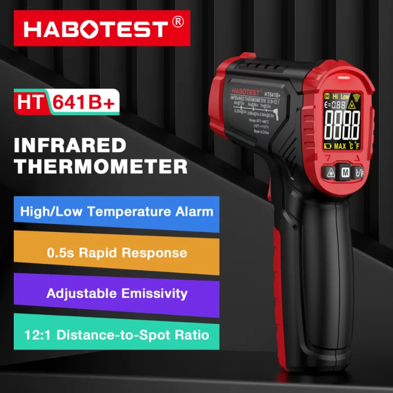 HABOTEST HT641 Termômetro Infravermelho Sensor De