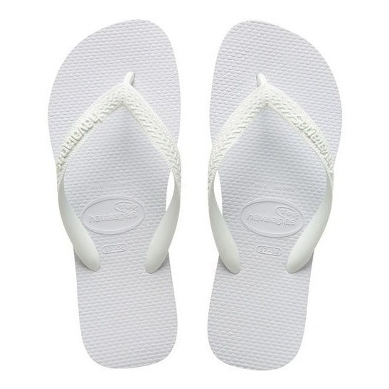 Havaianas top Original chinelo Branco adulto  maci