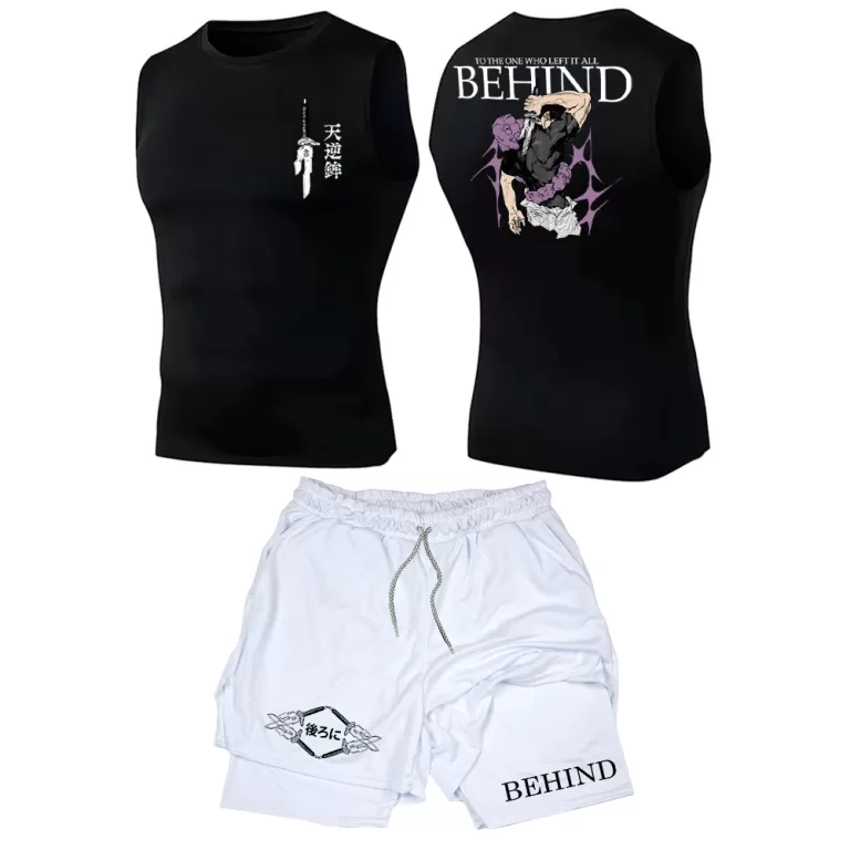 Kit Academia Regata Compressão E Short 2 em 1 Com
