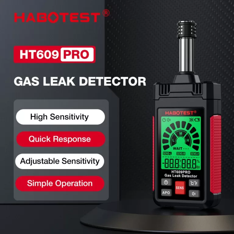 HABOTEST Detector de vazamento de gás HT609PRO De