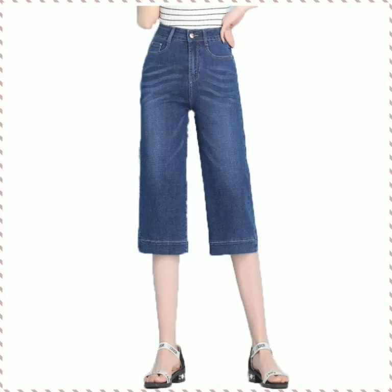 Denim Shorts Leisure Casual Pants Large Size Thin 