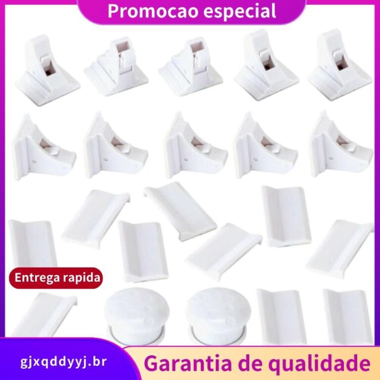 10 + 2 Fechaduras Magnéticas Para Armários À Pr