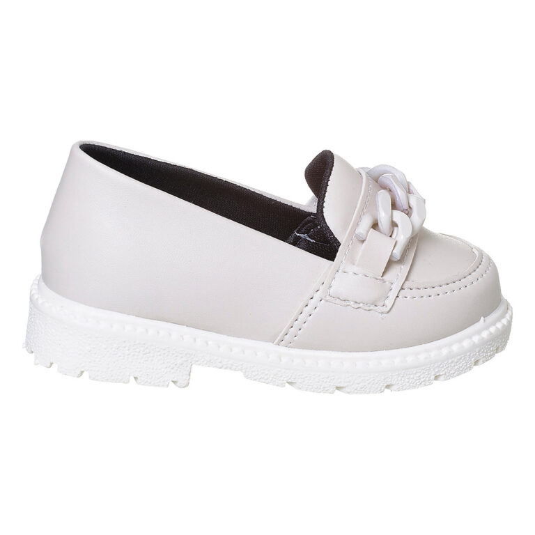 Mocassim Infantil Feminino Confortável Oxford Cor