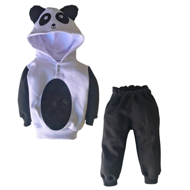 Conjunto de MoletomFantasia Pandinha Catitos ̵