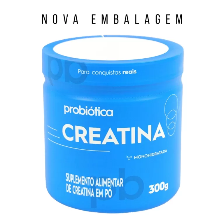 Creatina Pura Monohidratada Pote 300g Nova Embalag