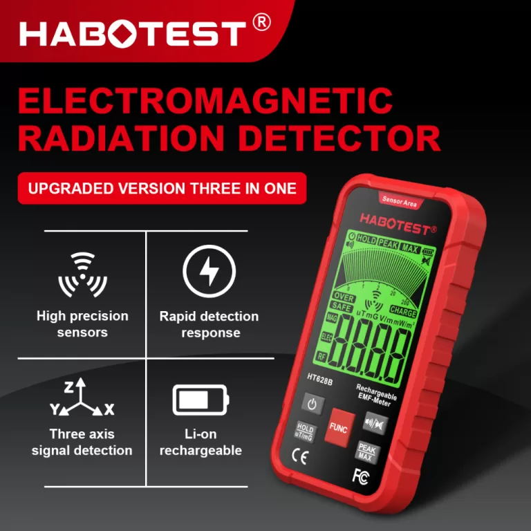 HABOTEST HT628A/B Medidor Emf Multicampo De Alta D