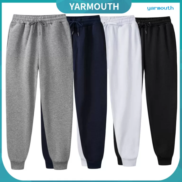 [YAR] Calça De Moletom Masculina Cintura Elástic