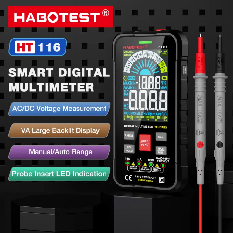 HABOTESTHT116 Smart Digital Multimeter 1000V AC/DC