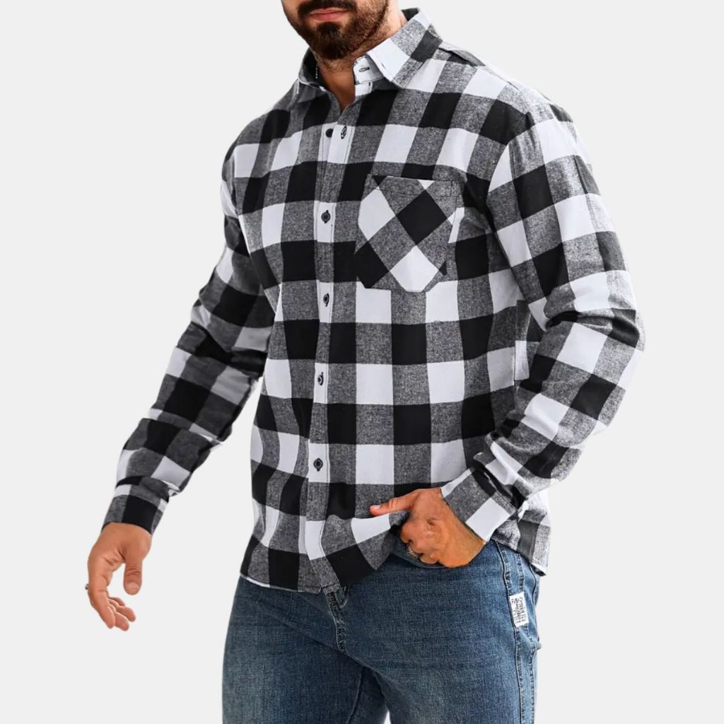 Camisa Xadrez Flanela Flanelada Blusa Masculina Manga Longa Festa Junina Vida Loca