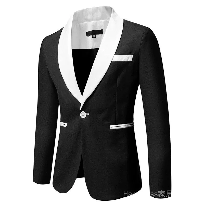 Envio em 24 horas 2024 Nova Primavera Outono Tamanho Europeu Masculino Casual Blazer Retro de Mang