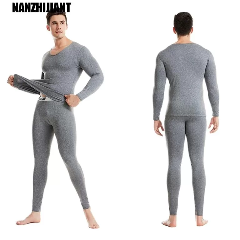 NANZHIJIANT Roupa Íntima Térmica Outono Camiseta