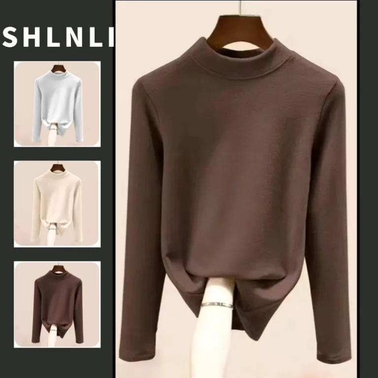 Roupa Interior Térmica De Veludo Feminino Cor Só