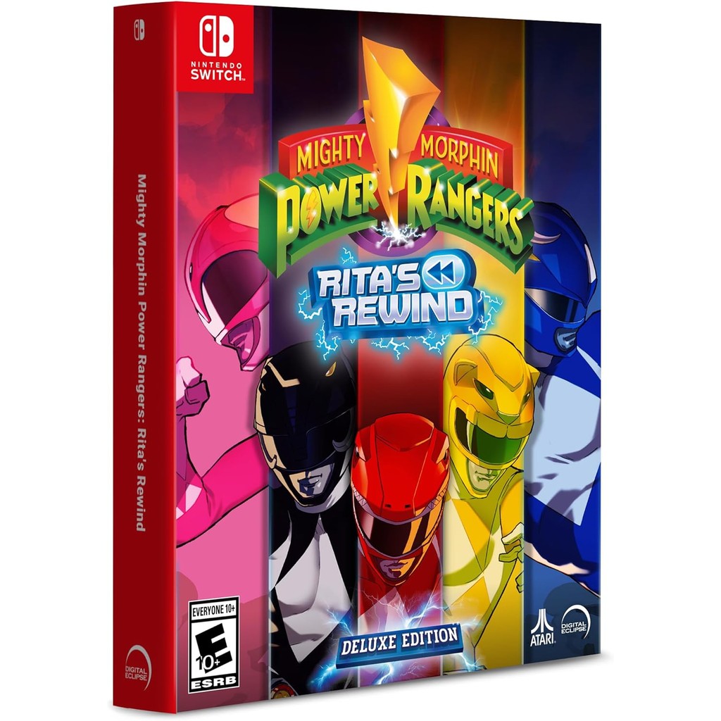 Mighty Morphin Power Rangers Ritas Rewind Deluxe Edition Switch Midia Fisica