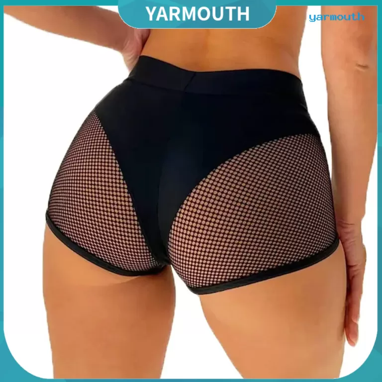 [YAR] Shorts Femininos De Cor Sólida , Cintura Al