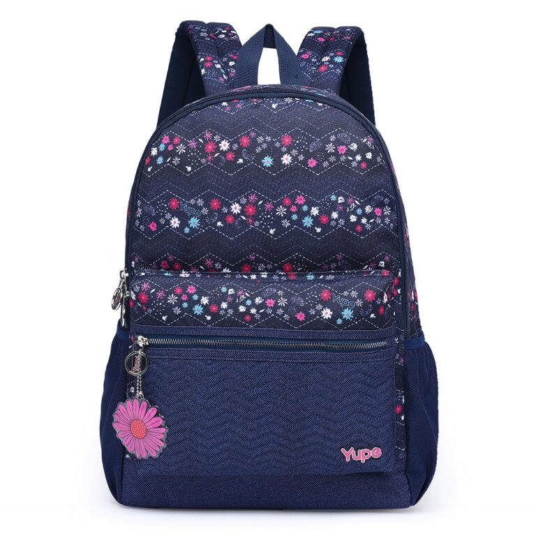 Mochila Feminina Delicada Estampa Florida Notebook