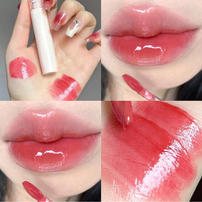 Cappuvini bolha brilho labial clareamento rosto li