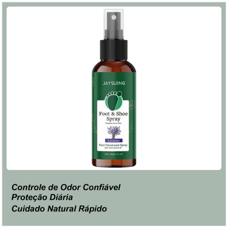 Pé Para Pés Fedorentos Natural De Secagem Rápid
