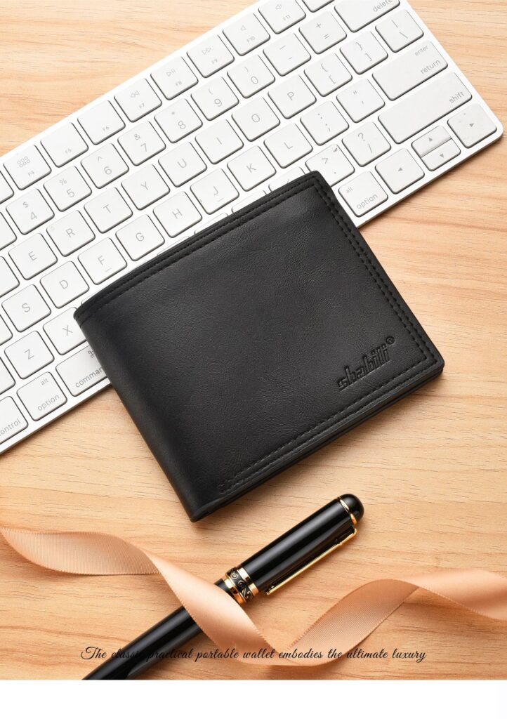 Carteira de Couro Masculina Esculpida – Bolsa Retro com Zíper para Moedas e 12 Slots para Cartões