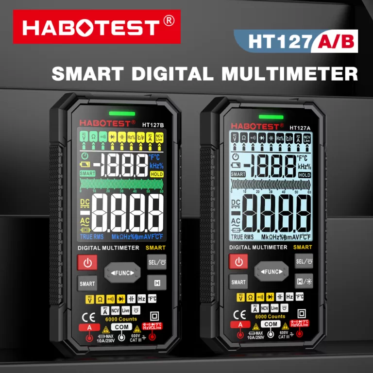 HABOTEST HT127 Multimetro Digital Inteligente 600V