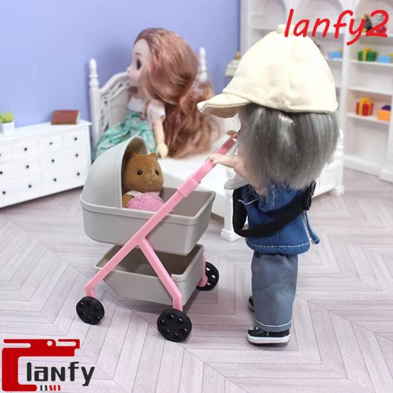 LANFY Carrinho De Bebê Em Miniatura , Modelo De Q