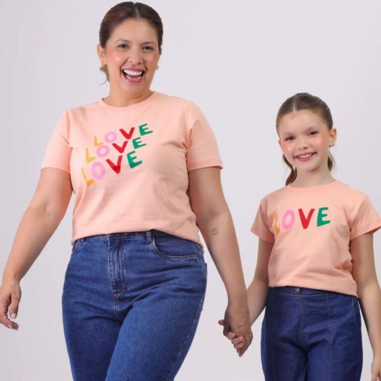 Camiseta Tal Mãe Tal Filha Dia das Mães Look Com
