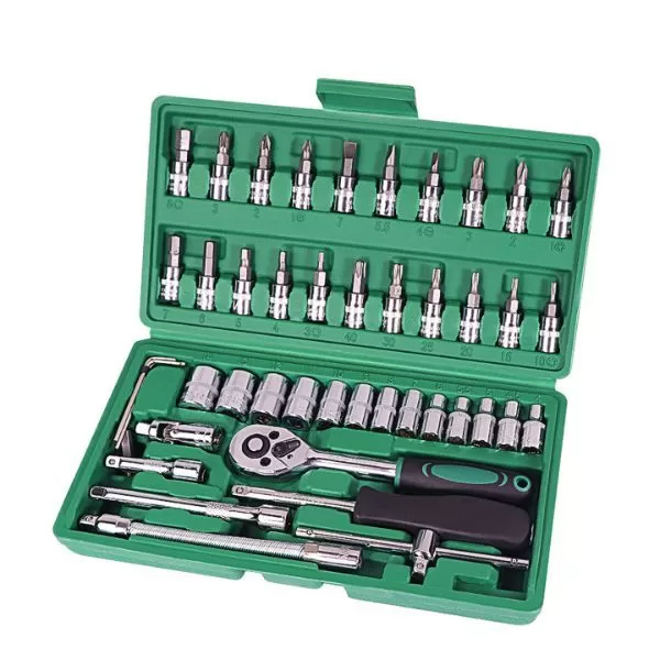 Peças Verde Kit Chaves Jogo Soquetes De Catraca R