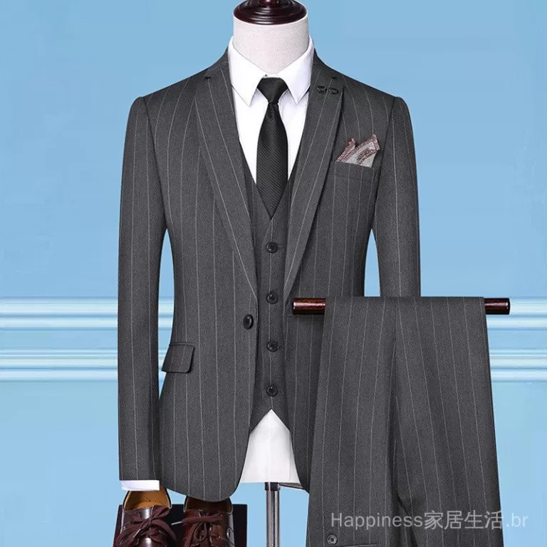 Envio em 24 horas  Conjunto de Terno Masculino Sli