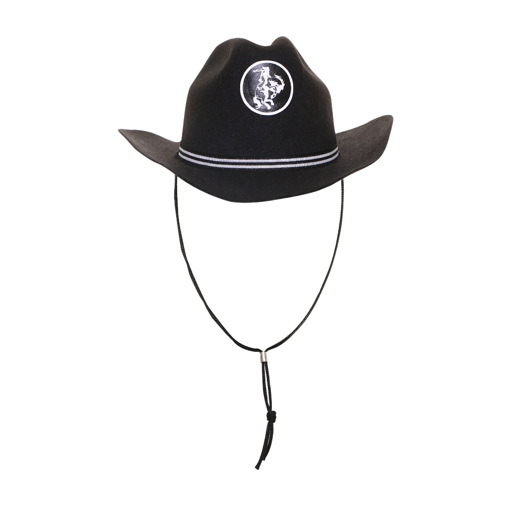 Chapéu Country Infantil Preto Festa Junina/rodeio