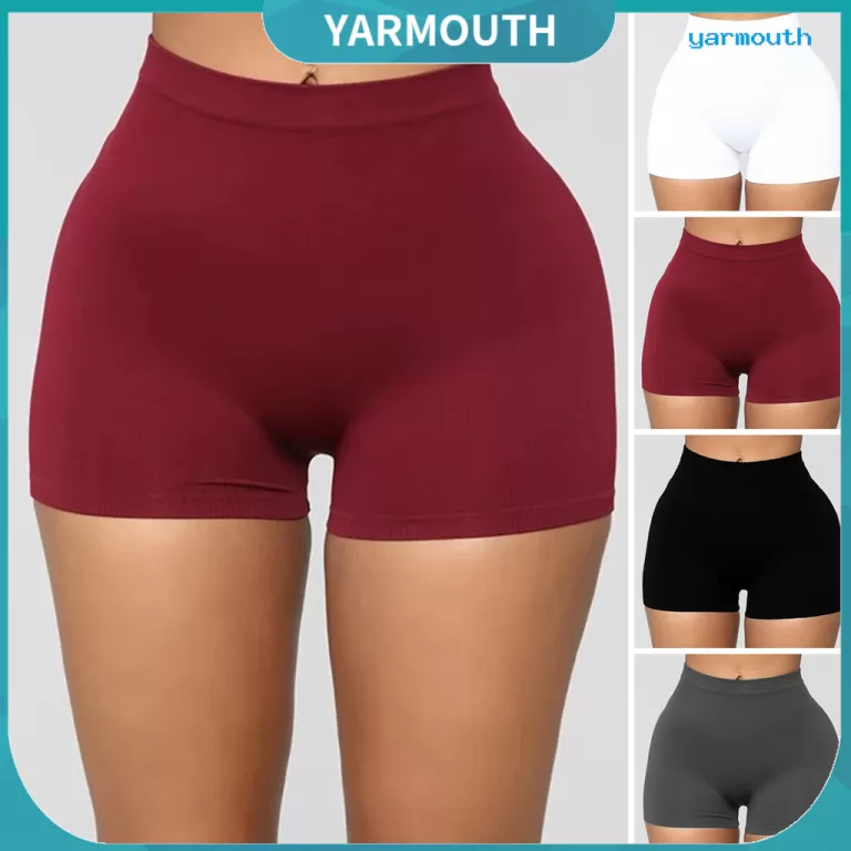 [YAR] Shorts De Ioga Skinny De Alta Elasticidade ,