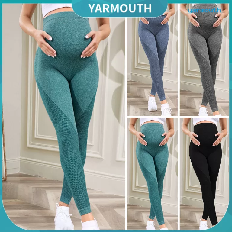 [YAR] Leggings Para Gravidez , Cintura Alta , Roup