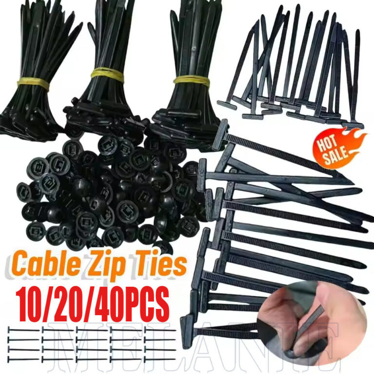 Fender 10-40 Pcs Fivela De Amarração De Cabo De 