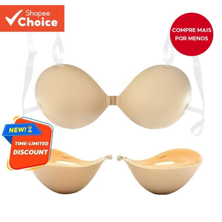 Sutiã Adesivo Impermeável-Push-Up Invisível De 