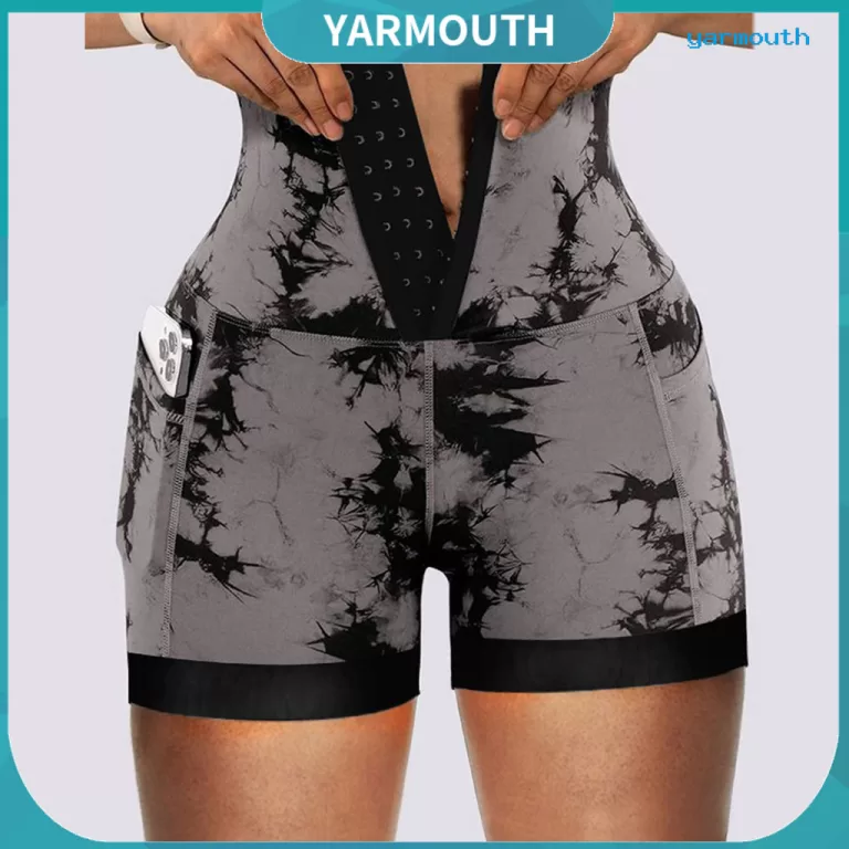 [YAR] Shorts Femininos De Cintura Alta Com Control