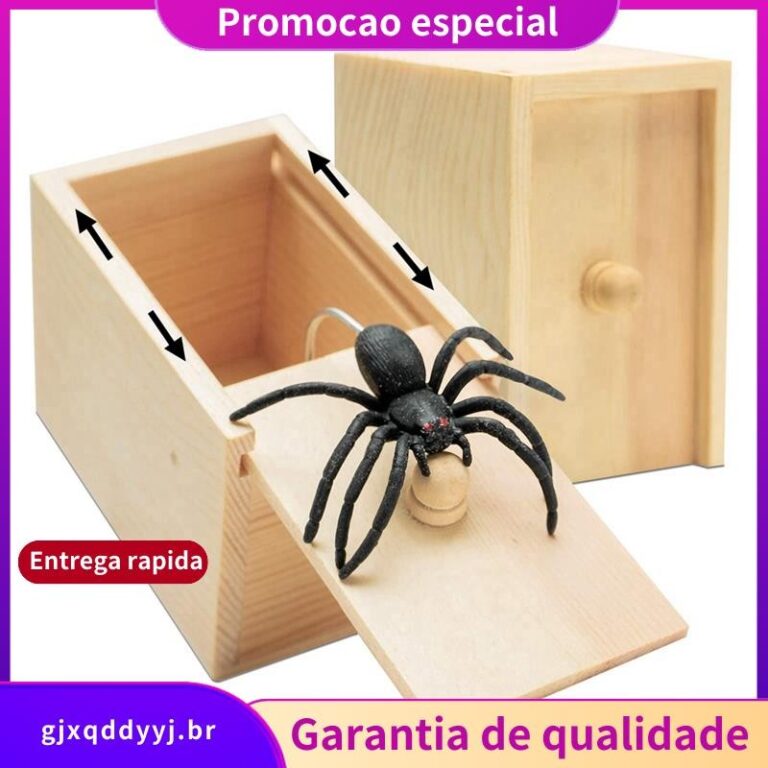 Truque Aranha Engraçado Caixa De Susto Jogo Diver