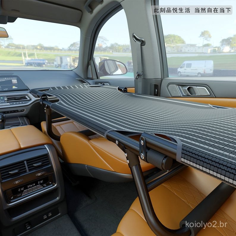 [1783recompra De Segunda Vez] Cama De Carro Não Inflável Universal Sem Banco Traseiro Dobrável Viage