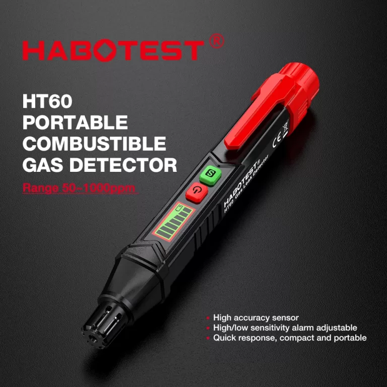 HABOTEST HT60 Detector Portátil De Vazamento De G