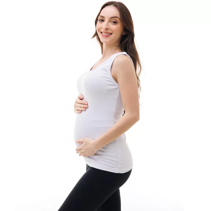 Blusa Regata Gestante Várias Cores