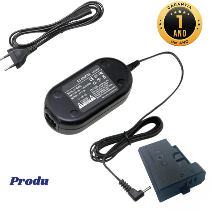 Fonte Ack-e10 Adaptador Ac P/ Canon T3 T5 T6 T7 11