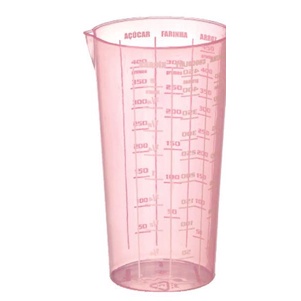 Copo Graduado 500ml Colors Ideal para Medição de