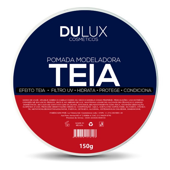 Cera Modeladora Efeito Teia 150g Cabelo e Barba Du