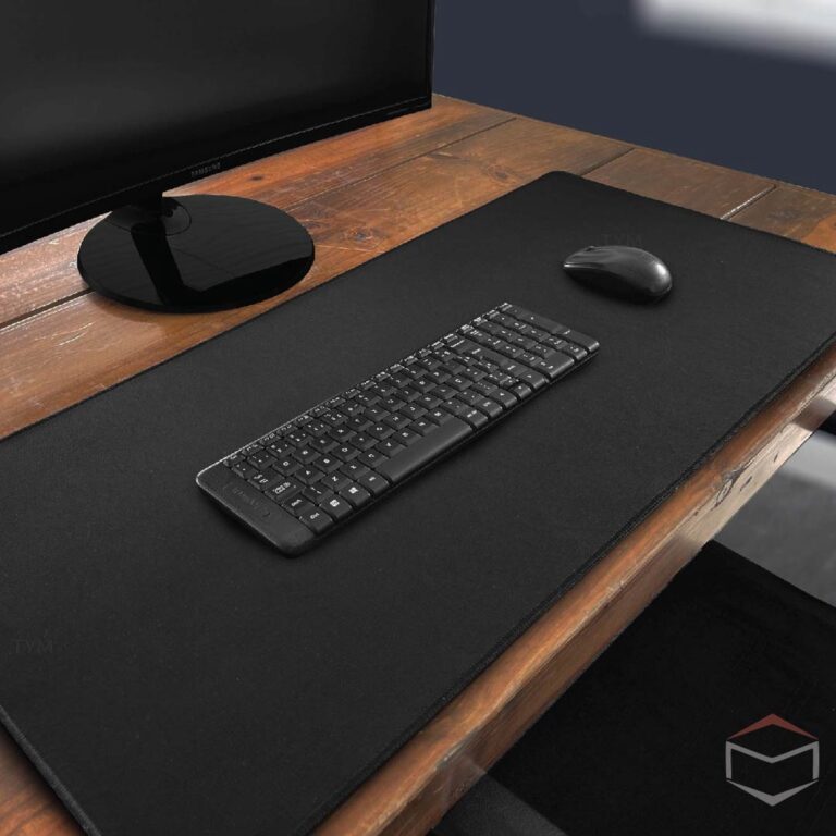 Mousepad Gamer Preto Sem Desenho Extra Grande 90 X
