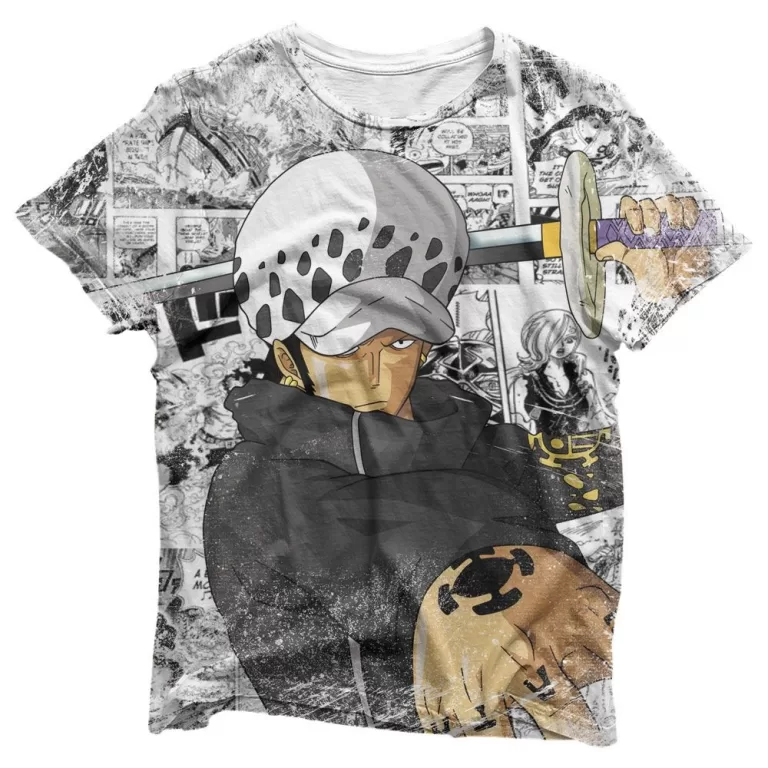 Camisa Law Mangá – Camisas One Piece Estamp