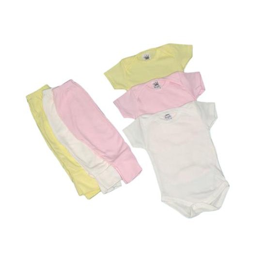 Kit  enxoval maternidade 06peças – Body Beb