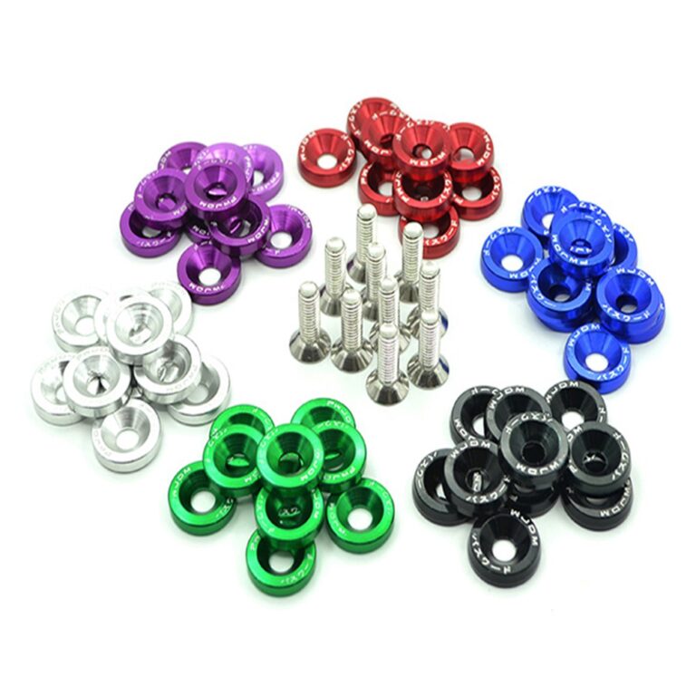 10 Pcs M6X20 Modificação Do Carro Fender Arruela