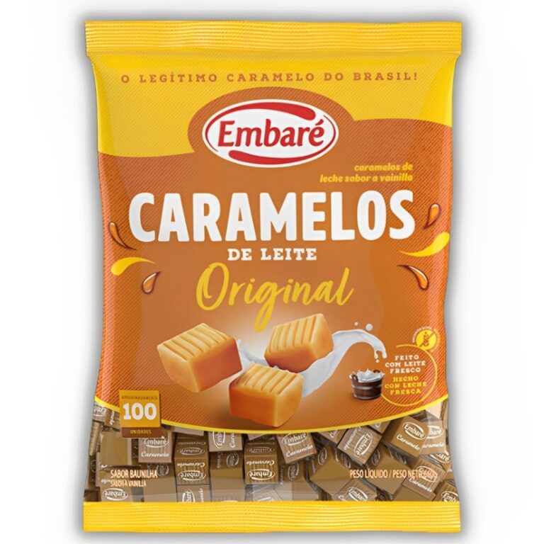 Balas Caramelo De Leite 660g – Embaré