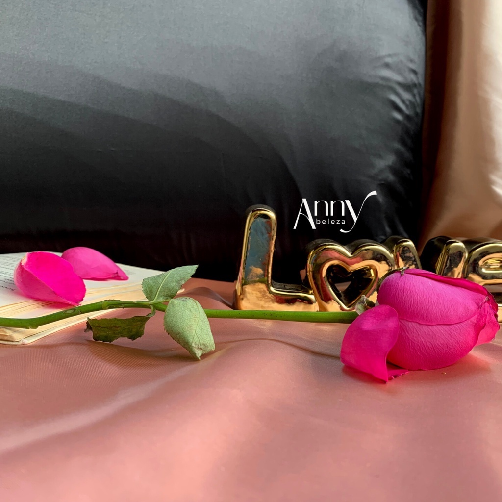 Fronha de Cetim Antifrizz Fronha de Seda Capa de Travesseiro de Seda Cetim fronha antifrizz