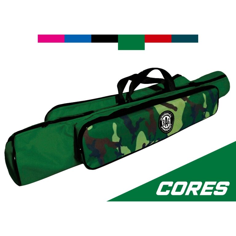 Bolsa porta vara de pesca 80cm até 1,80mt com Dia