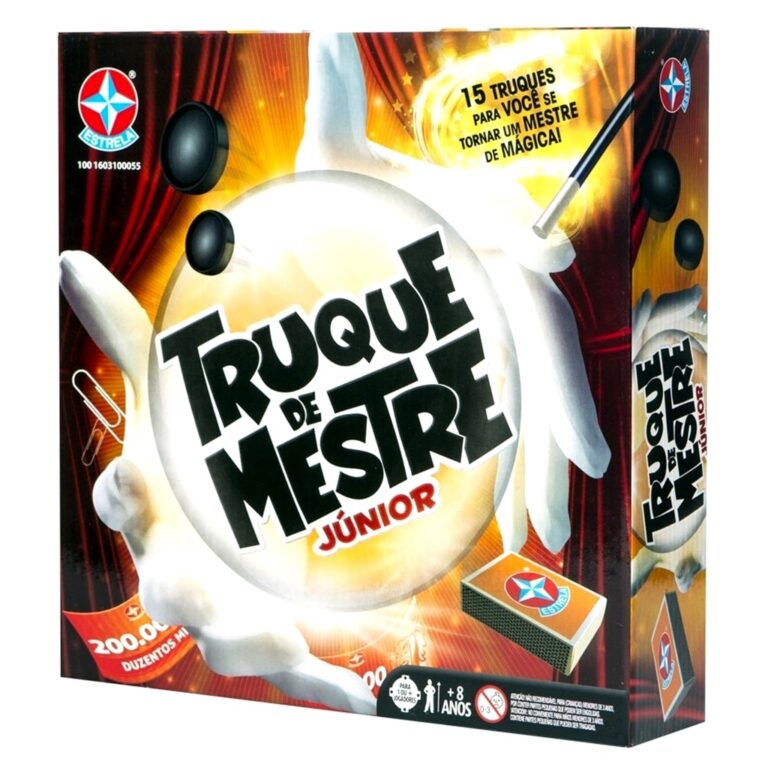JOGO TRUQUE DE MESTRE JUNIOR 15 TRUQUES – ES